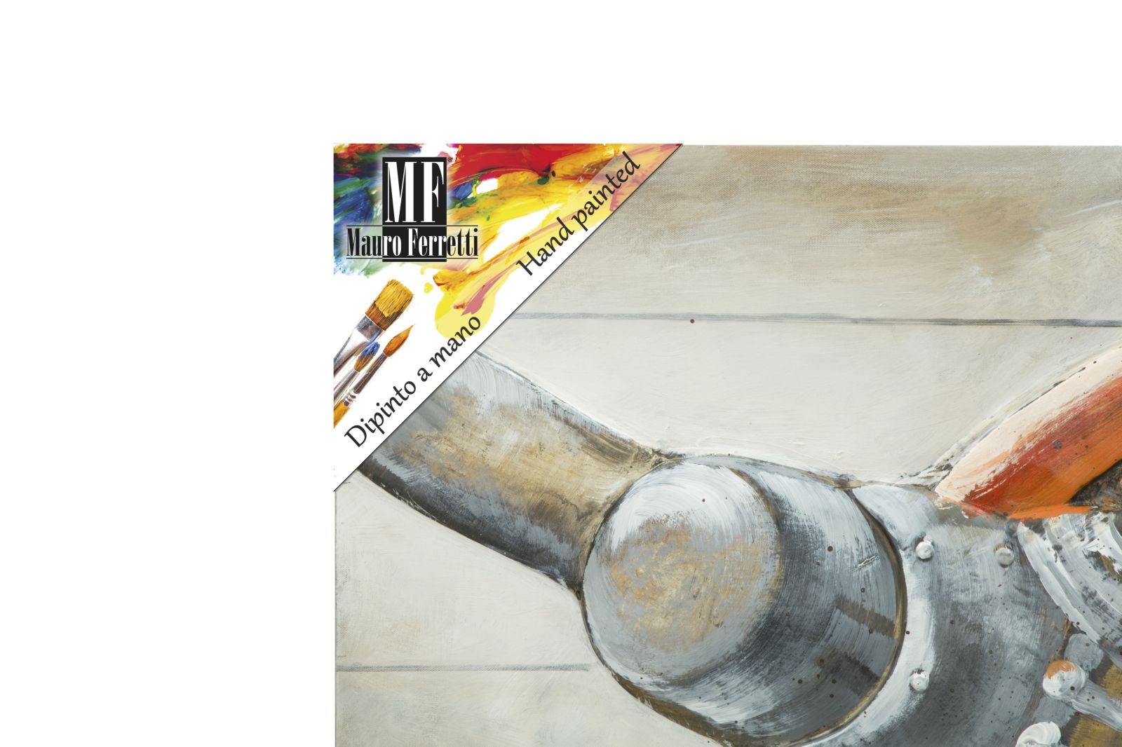 Loft Repülős Falikép – AVIATOR Vászonkép 120×80 cm Falikép Mauro Ferretti