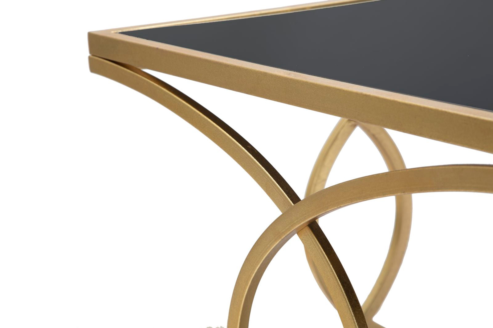 Jewel arany színű design dohányzóasztal 110 cm Asztal Mauro Ferretti
