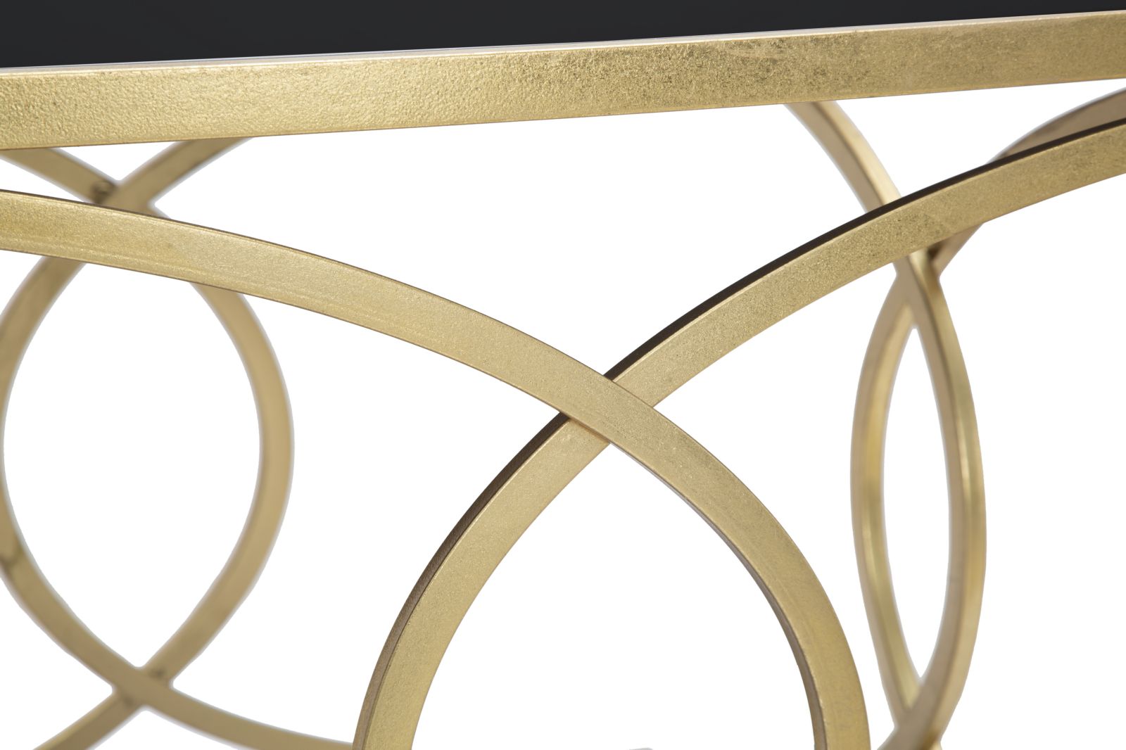 Jewel arany színű design dohányzóasztal 110 cm Asztal Mauro Ferretti