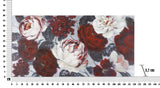 Sötét Hátteres Virágos Falikép – Vörös és Fehér Peóniák, Vászonkép 120×60 cm Falikép Mauro Ferretti