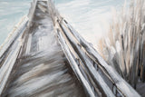 Tengerparti Stég Falikép – Modern Vászonkép 120×80 cm Falikép Mauro Ferretti