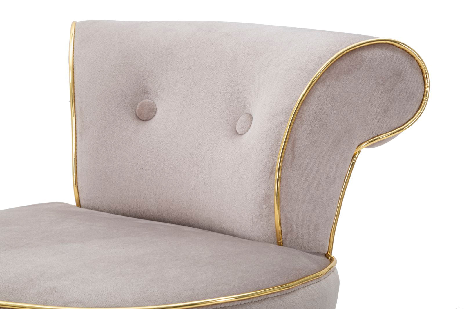 Royal Elegance bársony bárszék fekete arany szürke Bárszék Mauro Ferretti