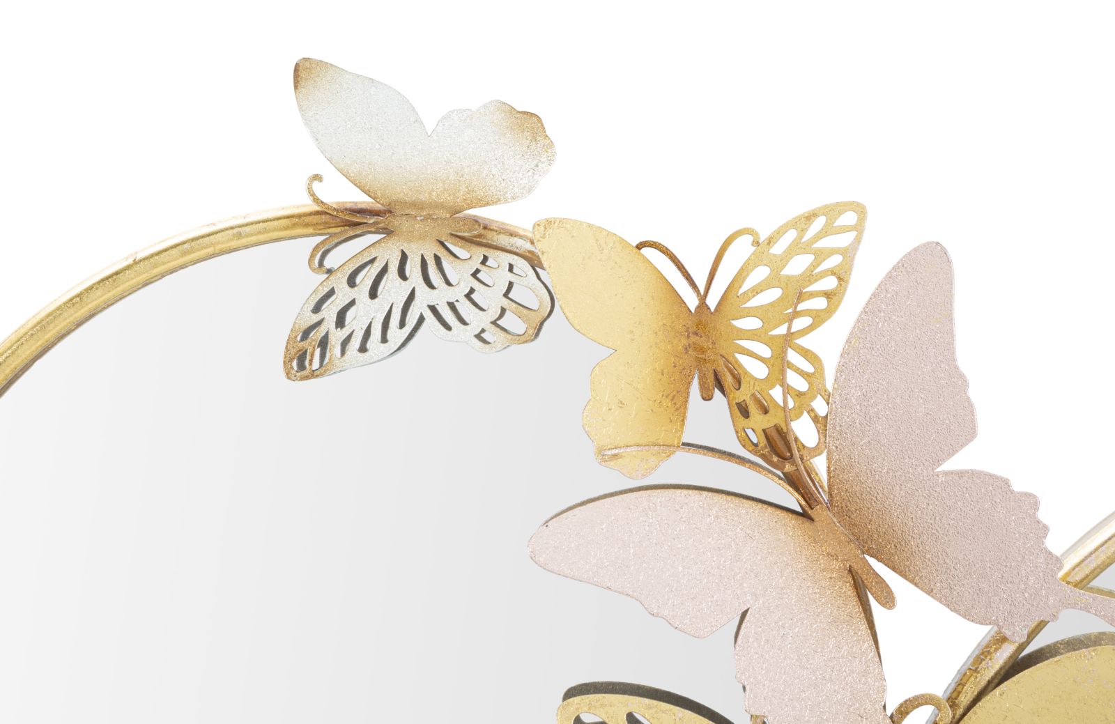 Butterfly Bliss arany keretes pillangós fali tükör Fali tükör Mauro Ferretti
