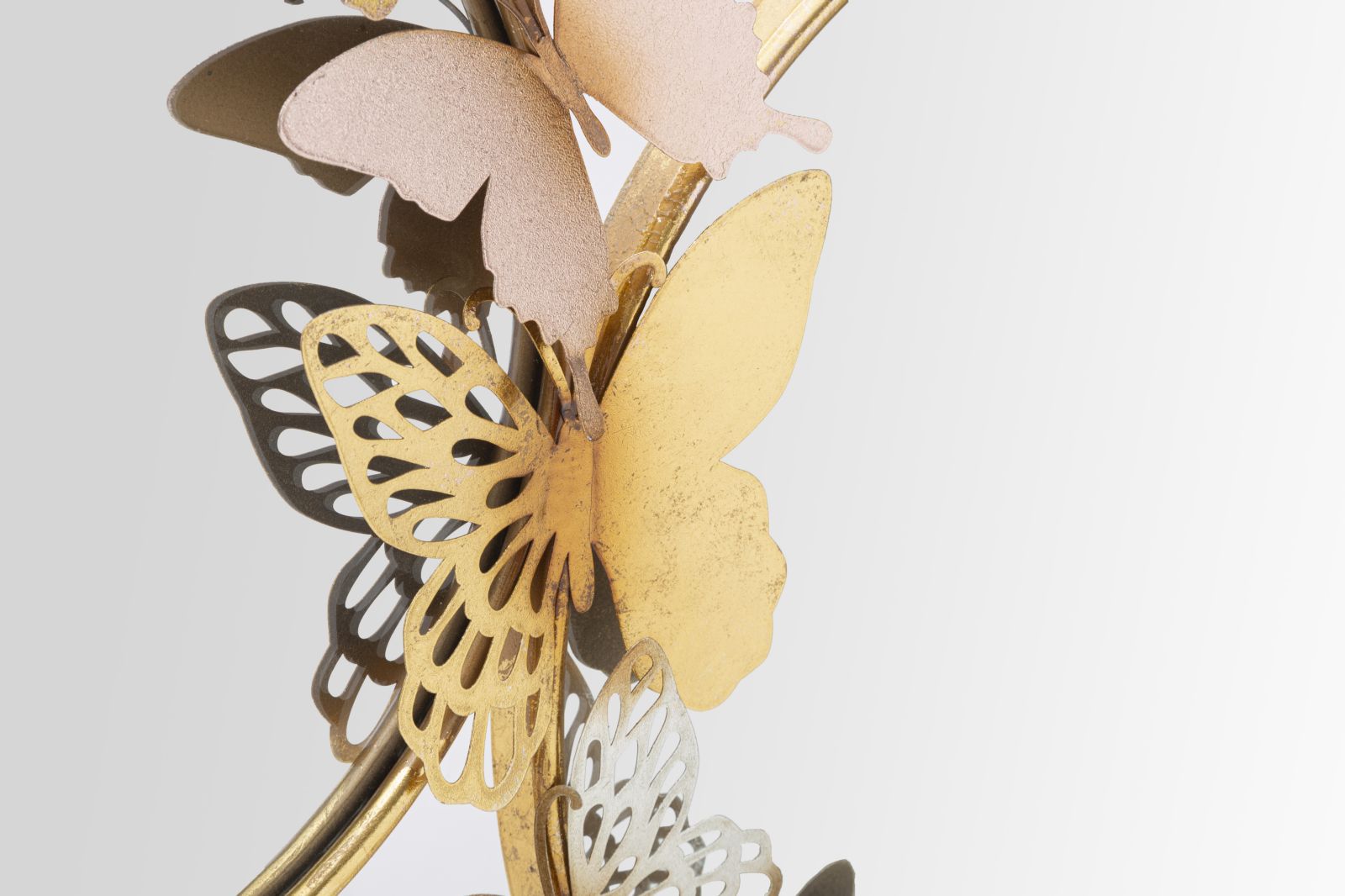 Butterfly Bliss arany keretes pillangós fali tükör Fali tükör Mauro Ferretti