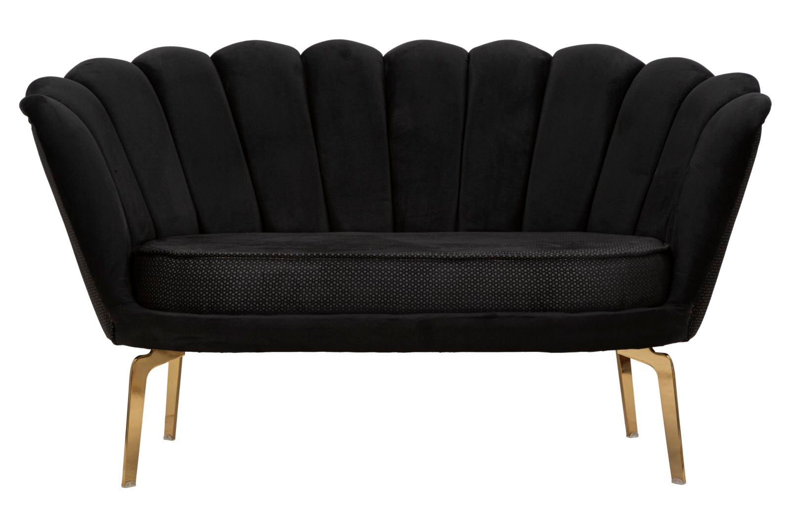 Modern Kanapé VIENNA PLUS fekete 136X76X78 cm Kanapé Mauro Ferretti
