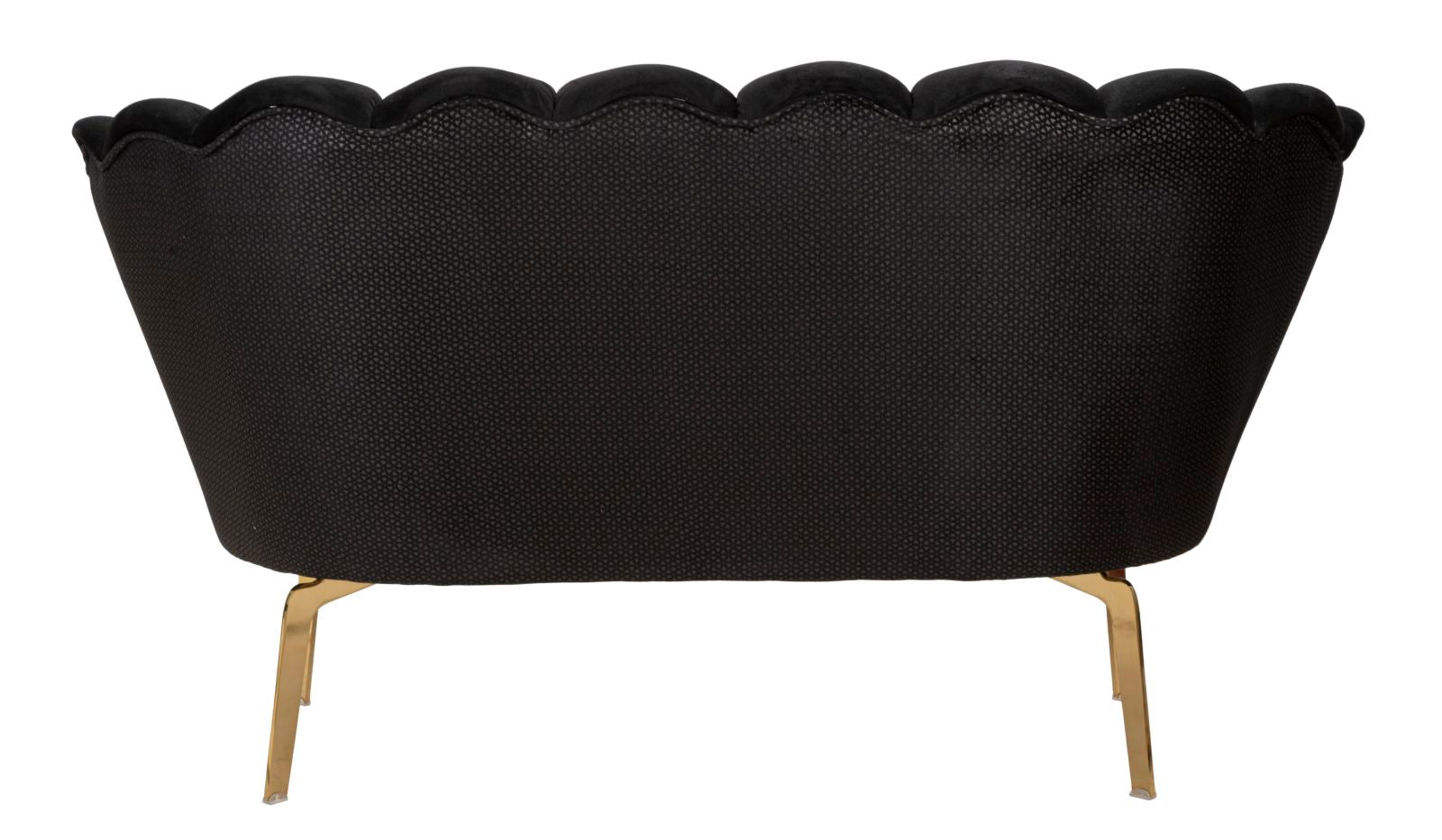 Modern Kanapé VIENNA PLUS fekete 136X76X78 cm Kanapé Mauro Ferretti