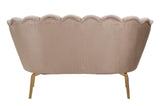 Modern Kanapé VIENNA PLUS krém 136X76X78 cm Kanapé Mauro Ferretti
