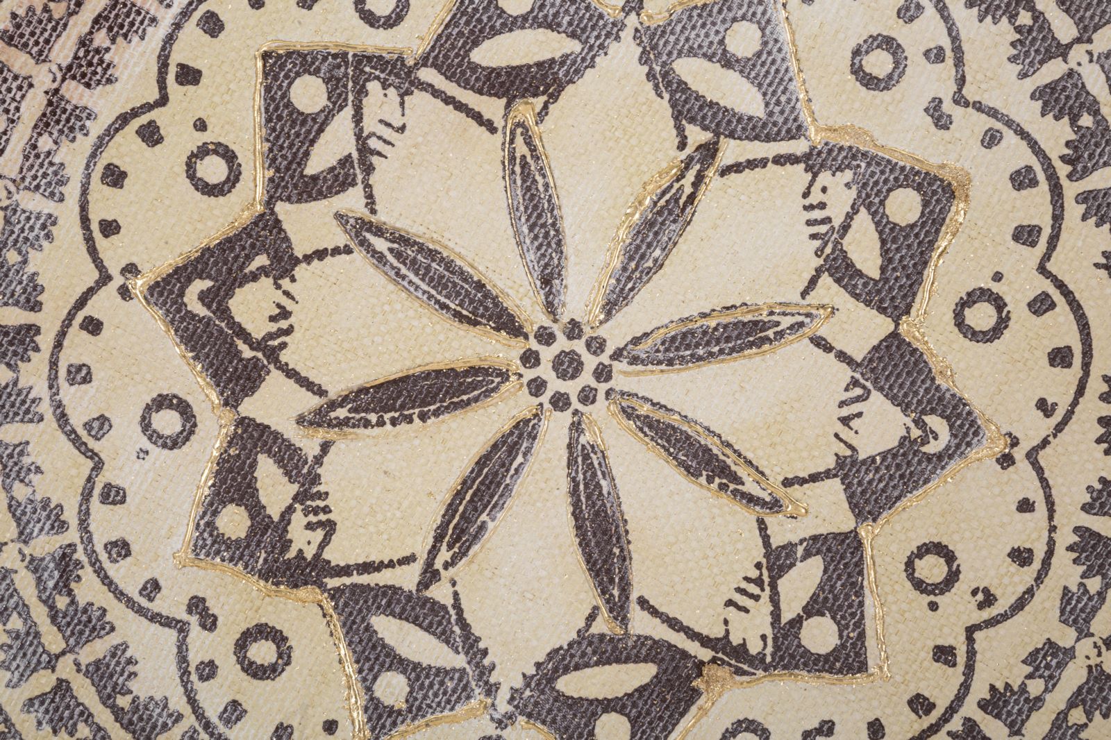 Mandala Falikép 100×100 cm Falikép Mauro Ferretti