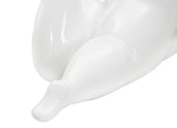 Fehér fekvő női szobor modern stílusban 32X12,5X16 cm Dekorációs figura Mauro Ferretti