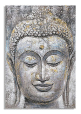 Buddha Falikép Arany Részletekkel – Spirituális Vászonkép 80×120 cm Falikép Mauro Ferretti