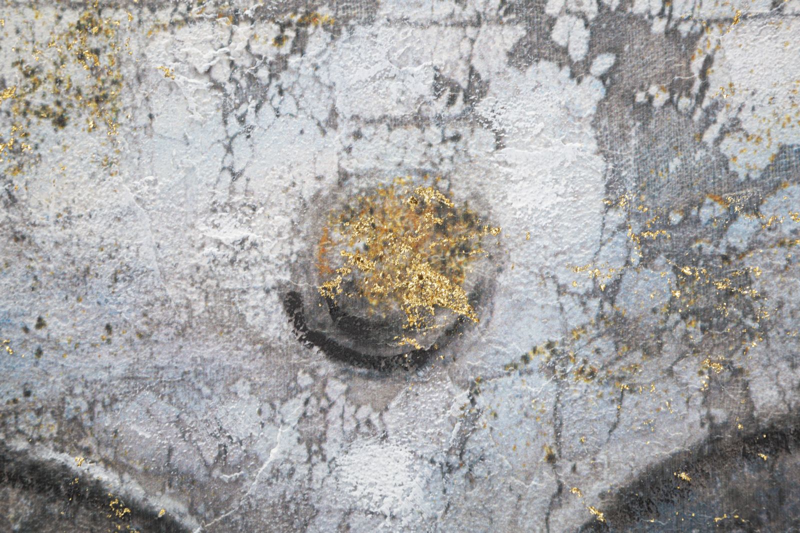 Buddha Falikép Arany Részletekkel – Spirituális Vászonkép 80×120 cm Falikép Mauro Ferretti