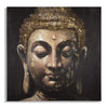 Arany Buddha Falikép Sötét Háttérrel – Vászonkép 100×100 cm Falikép Mauro Ferretti