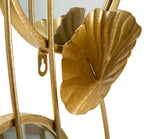 Modern fali tükör arany TRIPLE FLOW 65X8X88 cm Fali tükör Mauro Ferretti