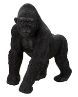 Jungle King – fekete gorilla dekoráció 35X21,5X37,5 cm Dekorációs figura Mauro Ferretti