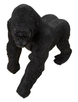 Jungle King – fekete gorilla dekoráció 35X21,5X37,5 cm Dekorációs figura Mauro Ferretti