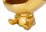 Cool Bulldog Bowl – arany kutya dekoráció tállal 17X23,5 cm Dekorációs figura Mauro Ferretti
