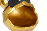Cool Bulldog Bowl – arany kutya dekoráció tállal 17X23,5 cm Dekorációs figura Mauro Ferretti