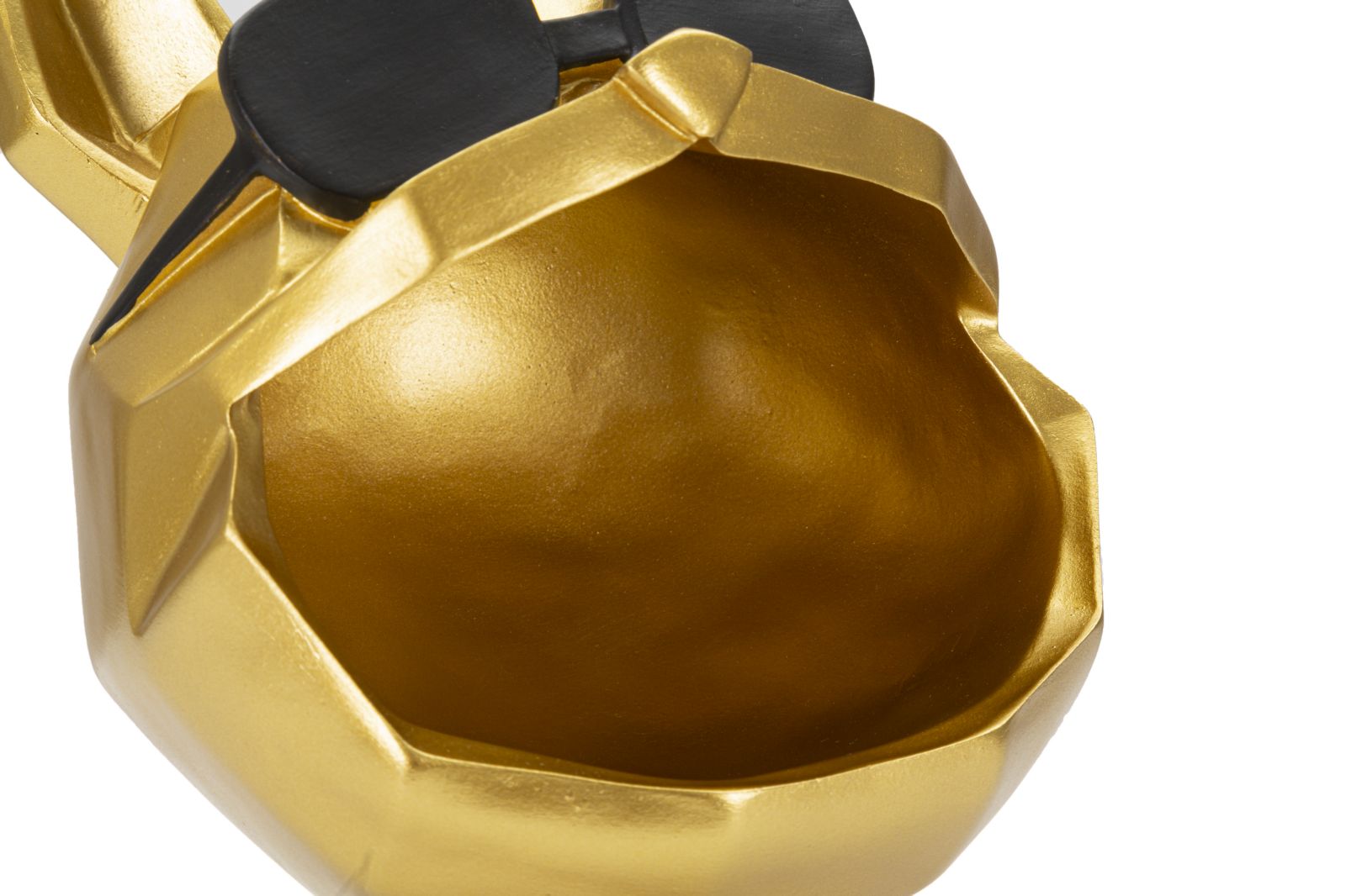 Cool Bulldog Bowl – arany kutya dekoráció tállal 17X23,5 cm Dekorációs figura Mauro Ferretti