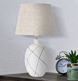 TABLE LAMP POLYRESIN LINES CM Ø 35X60 Mauro Ferretti