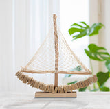 Ocean Breeze fa hajó dekoráció 45X7X45 cm Dekorációs figura Mauro Ferretti