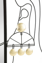 Modern fali tükör ELEONOR hölgy 64,8X3,8X85 cm Fali tükör Mauro Ferretti