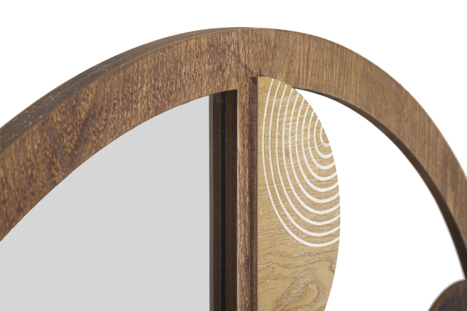 Modern fali tükör BLOCK Ø 80X3 cm Fali tükör Mauro Ferretti