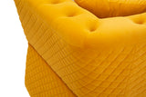 Modern Kanapé EMY MUSTARD párnákkal 162X83X76 cm Kanapé Mauro Ferretti