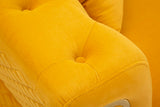 Modern Kanapé EMY MUSTARD párnákkal 162X83X76 cm Kanapé Mauro Ferretti