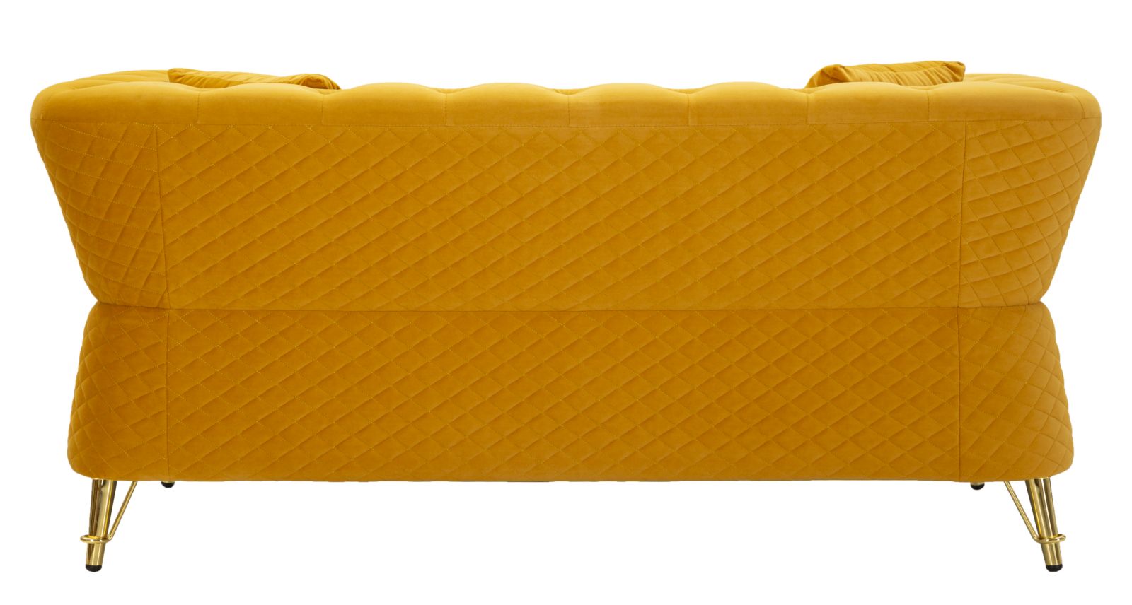 Modern Kanapé EMY MUSTARD párnákkal 162X83X76 cm Kanapé Mauro Ferretti