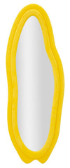 Modern fali tükör CHANEL sárga 60X4X160 cm Fali tükör Mauro Ferretti