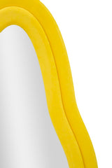 Modern fali tükör CHANEL sárga 60X4X160 cm Fali tükör Mauro Ferretti