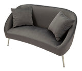 Modern Kanapé SILVERY párnákkal 137X69X79 cm Kanapé Mauro Ferretti