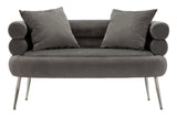 Modern Kanapé SILVERY PLUS párnákkal 133X68X69 cm Kanapé Mauro Ferretti