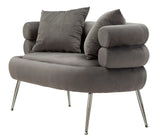 Modern Kanapé SILVERY PLUS párnákkal 133X68X69 cm Kanapé Mauro Ferretti