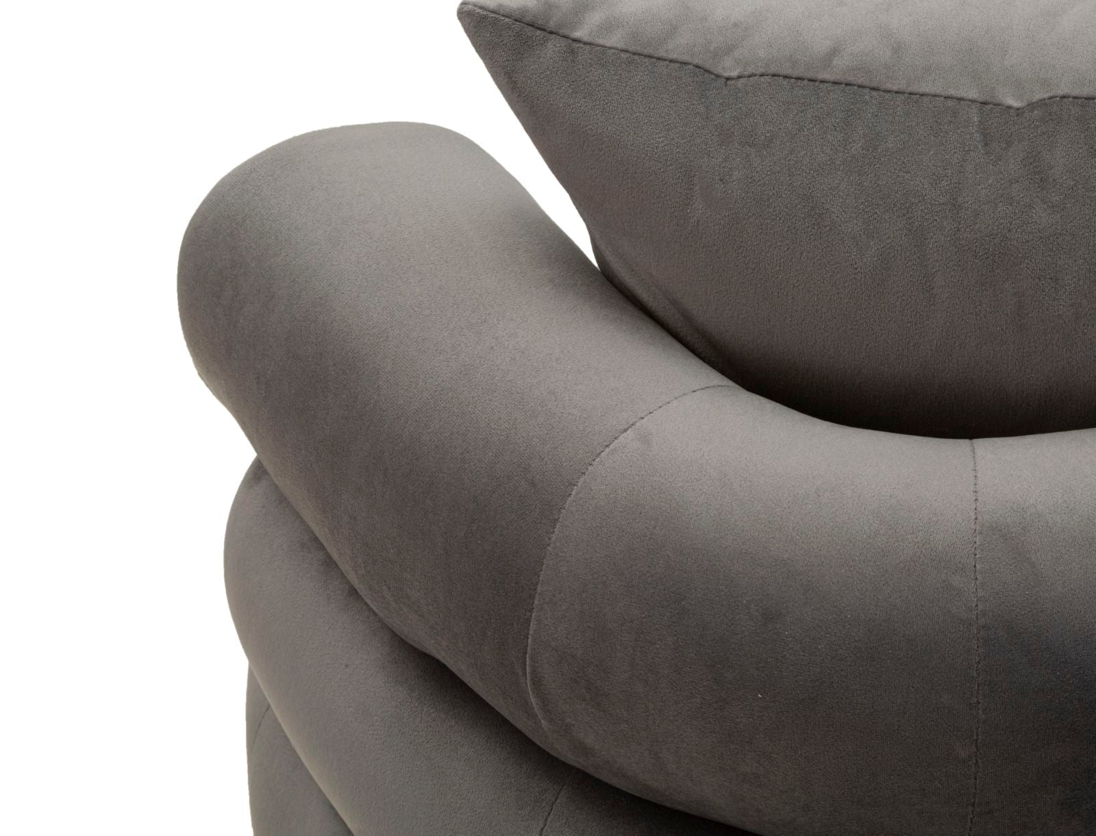 Modern Kanapé SILVERY PLUS párnákkal 133X68X69 cm Kanapé Mauro Ferretti
