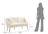 Modern Kanapé SOFFY párnákkal 137X69X79 cm Kanapé Mauro Ferretti