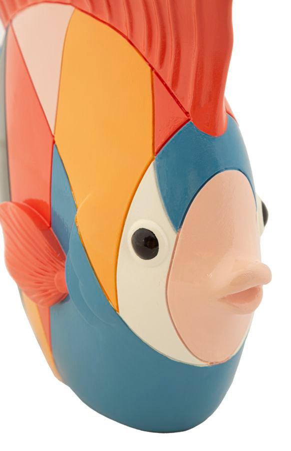 Ocean Joy színes hal dekoráció 28X8X25 cm Dekorációs figura Mauro Ferretti