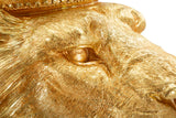 Golden King arany oroszlán dekorációs figura 30X42X74 cm Dekorációs figura Mauro Ferretti