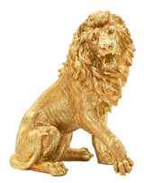Lion of Glory arany oroszlán dekorációs figura 45X29X55 cm Dekorációs figura Mauro Ferretti