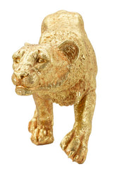 Royal Chase – elegáns arany gepárd szobor 89X21X33 cm Dekorációs figura Mauro Ferretti