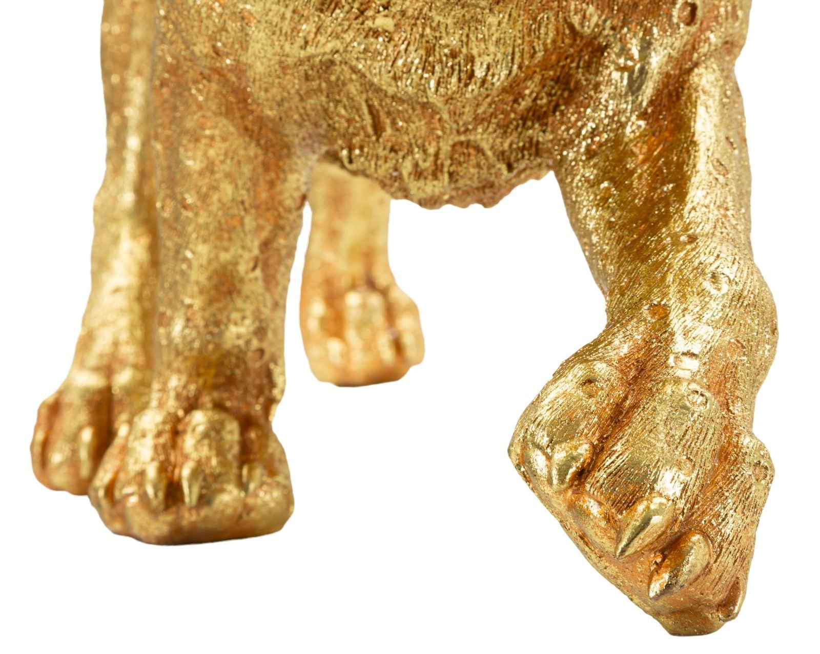 Royal Chase – elegáns arany gepárd szobor 89X21X33 cm Dekorációs figura Mauro Ferretti