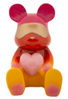 szivárvány maci szívvel dekor figura 21,5X20,5X32 cm Dekorációs figura Mauro Ferretti