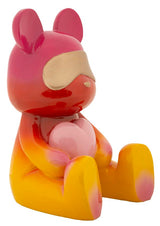 szivárvány maci szívvel dekor figura 21,5X20,5X32 cm Dekorációs figura Mauro Ferretti