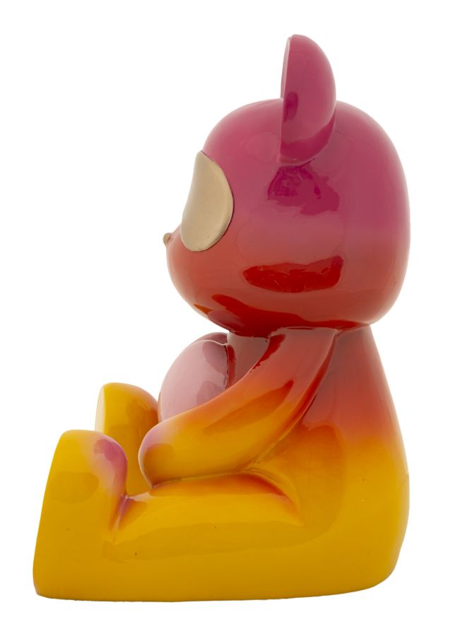 szivárvány maci szívvel dekor figura 21,5X20,5X32 cm Dekorációs figura Mauro Ferretti