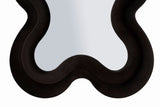 MONICA BLACK Modern fali tükör 58 4 160 ( belső tükör mérete 39 124) cm Fali tükör Mauro Ferretti