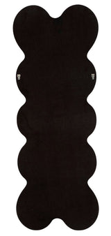 MONICA BLACK Modern fali tükör 58 4 160 ( belső tükör mérete 39 124) cm Fali tükör Mauro Ferretti