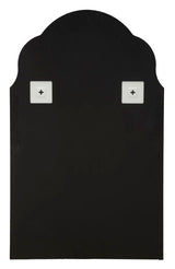 TANGIER kék Modern fali tükör 62x1x100 ( belső tükör mérete 55x94) cm Fali tükör Mauro Ferretti