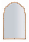 TANGIER Modern fali tükör Rózsaszín 62X1X100 ( belső tükör mérete 55X94) cm Fali tükör Mauro Ferretti