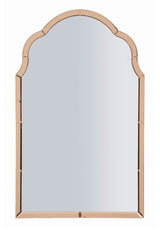 TANGIER Modern fali tükör Rózsaszín 62X1X100 ( belső tükör mérete 55X94) cm Fali tükör Mauro Ferretti