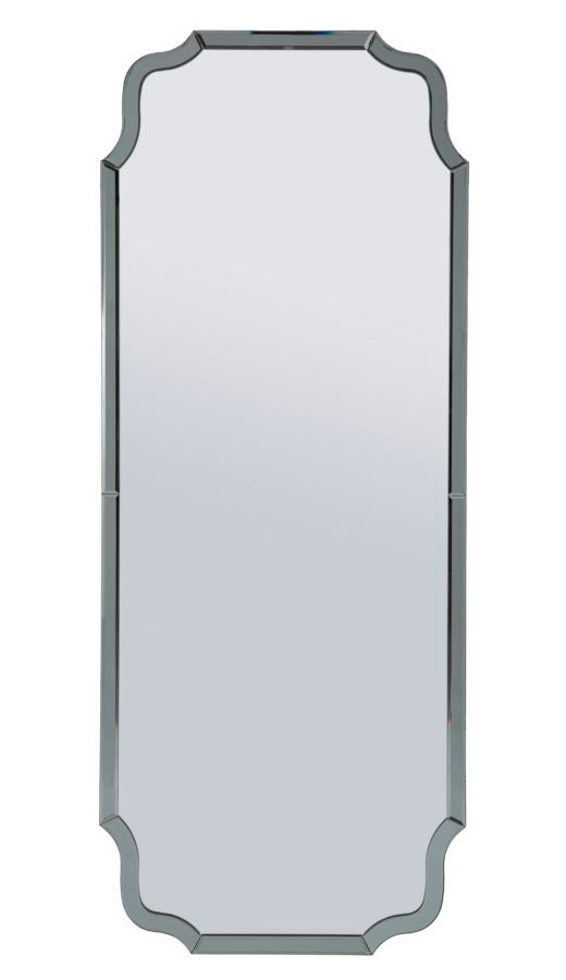 Modern fali tükör ISTANBUL szürke 60X2X150 ( belső tükör mérete 54X143,5) cm Fali tükör Mauro Ferretti